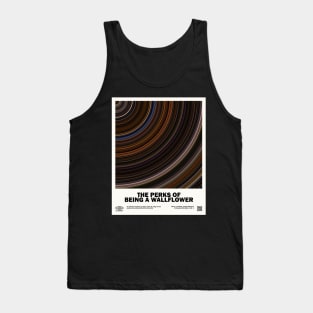 minimal_ Perks of Being a Wallflower Barcode Movie Tank Top